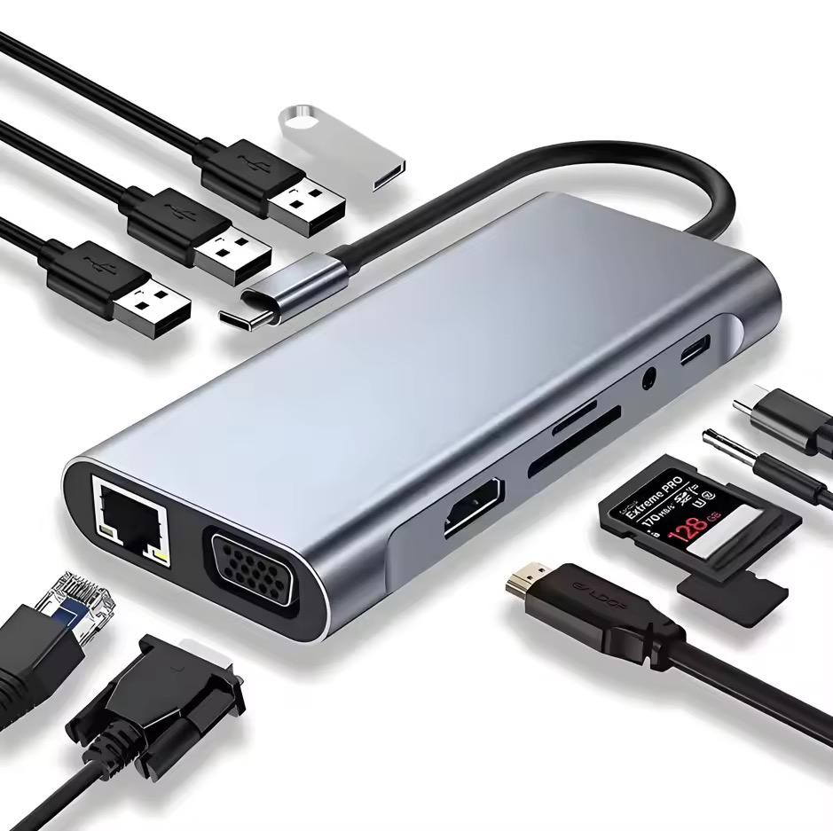 HUB USB-C multifonction